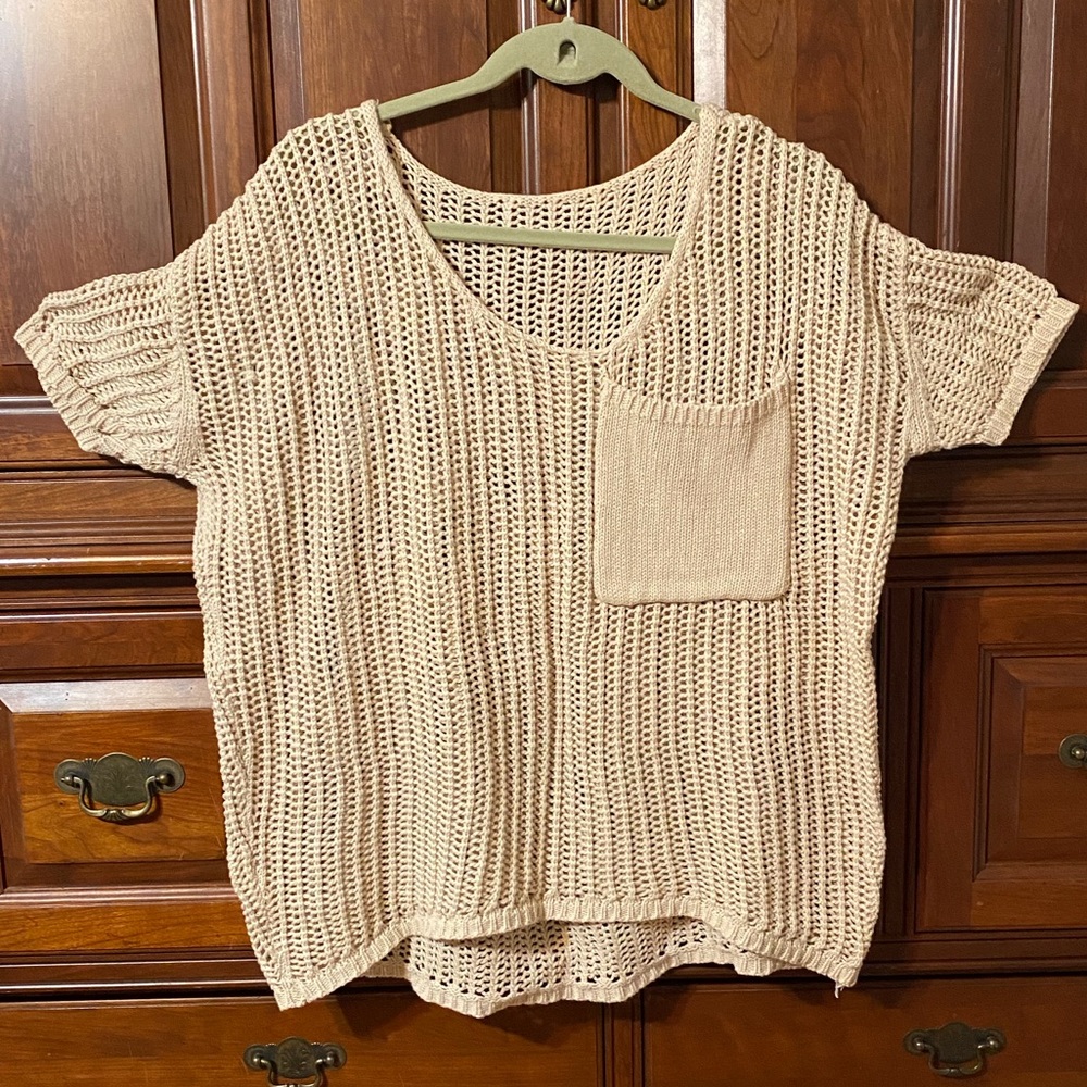 Vintage crochet “T”